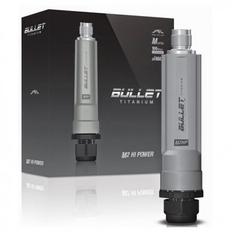 Ubiquiti Bullet M2 Titanium (BM2-TI) 2.4ghz Peer-to-Peer (P2P) Bridge