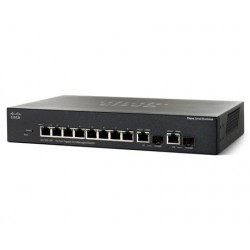 Linksys SRW2008-K9 8 Port Gigabit 2 SFP Web View