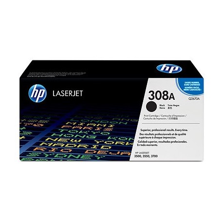 Toner Q2670A For HP CLJ 3500 3700 Black Print Cartridge  