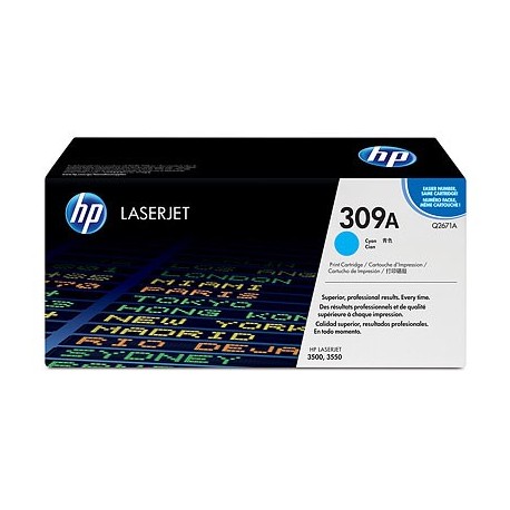 Toner Q2671A For HP CLJ 3500 Cyan Print Cartridge   