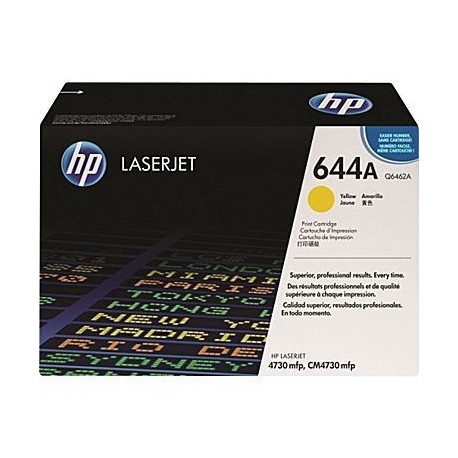 Toner Q6462A For HP Color LaserJet 4730 MFP Yellow Crtg  