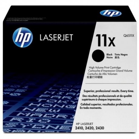 Toner Q6511X For HP Black Laserjet 2400 Series Cartridge   