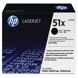 Toner Q7551X For HP LaserJet P3005/M3027/M3035 Black Crtg    