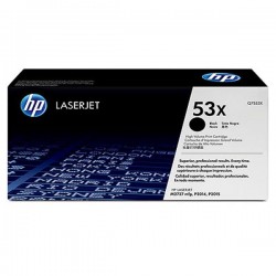 Toner Q7553X For HP LaserJet Q7553X Black Print Cartridge   
