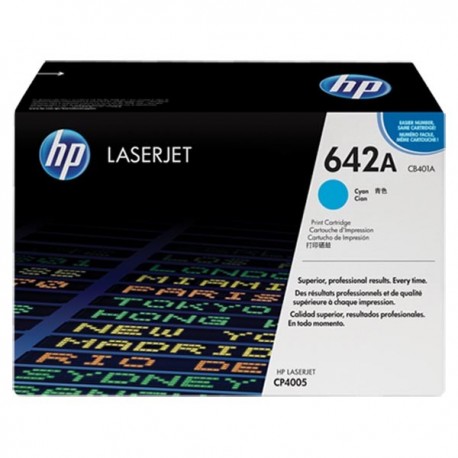 Toner CB401A For HP Color LaserJet CP4005 Cyan Cartridge   