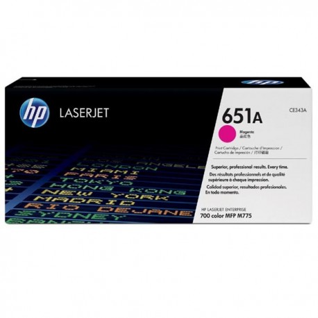 Toner CE343A For HP LaserJet 700 Color MFP 775 Mgnt Crtg 