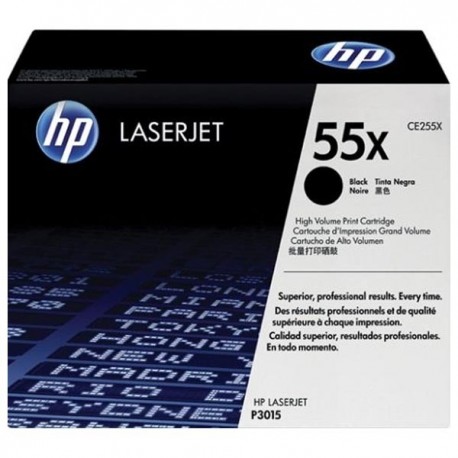 Toner CE255X For HP LaserJet P3015 12.5K Print Cartridge   