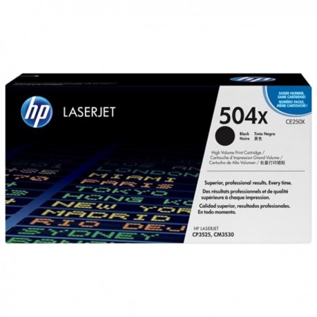 Toner CE250XC For HP CP3525/CM3530 MFP Contract Black Print Crtg  