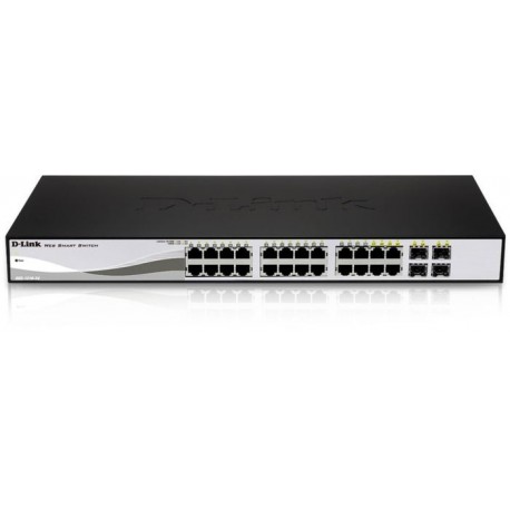 D-Link DES-1210-24 24-port UTP 10/100 2 Gigabit Rackmount