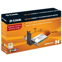 D-Link DWA-556 300/54Mbps 802.11g Wireless LAN PCI Express Network Adapter with N-Draft Technology
