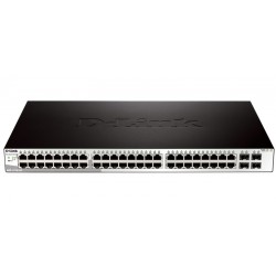 D-Link DGS-1210-52/E 48-port UTP 10/100/1000 Mbps 4-port With SFP Mini-GBIC