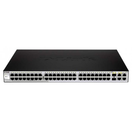 D-Link DES-1210-52 48-port UTP 10/100 2 Gigabit 1U Rackmount