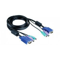 D-Link DKVM-CB5 Cable KVM Switch 4.5M