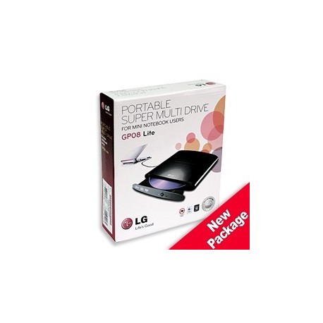 DVD RW LG EXT SLIM GP10/GP08 BOX