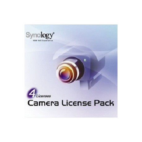 Synology Accessories 4-Camera License Pack - SYNO-CAM-LIC4