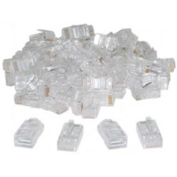 AMP Connector RJ-45 Cat 5 isi 50pcs