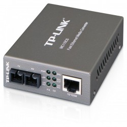 TP Link WDM up to 20KM 10 100M RJ45 to 100M single Mode SC FConnectorExternal AC Adaptor MC110CS