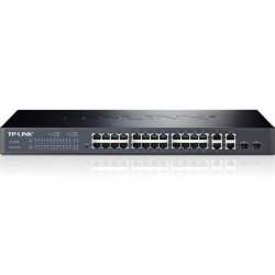 TP Link WEB 24 4G GIGABIT-UPLINK WEB-sMART 24 PORT RJ452 10 100M RJ45 2 SFP EXPANSION SLOT MANAGEABLE SL2428