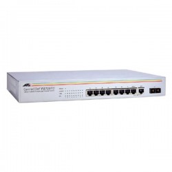 Allied Telesis AT-FS709FC Desktop Switch 8 Port 10/100 1x100 FX/SC 