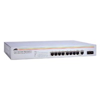 Allied Telesis AT-FS709FC Desktop Switch 8 Port 10/100 1x100 FX/SC 
