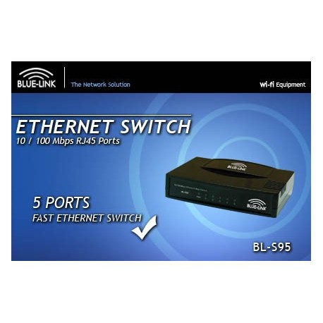 Blue Link BL-S95 Switch 5 Port 10/100 Mbps 