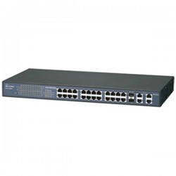 Airlive FSH2402NT 19 Inch Unmanaged Switch 24 Port 10 100Mbps 2port Gigabit 1000Base-T