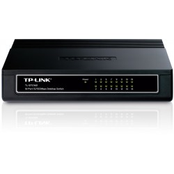 TP LINK TL-SF1016D Switch 16 Port 10 100 Plastic Case 