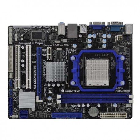 ASRock 985GM-GS3 FX AM3 AM3 AMD 785G DDR3