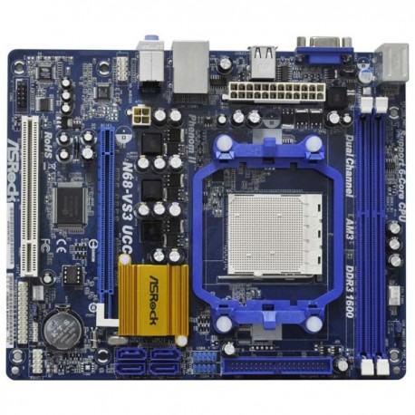 ASRock N68-VS3 UCC AM3 Geforce 7025 DDR3