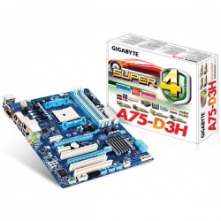 Gigabyte GA-A75-D3H FM1 AMD A75 DDR3 SATA3