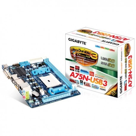 Gigabyte GA-A75N-USB3 FM1 AMD A75 DDR3 SATA3