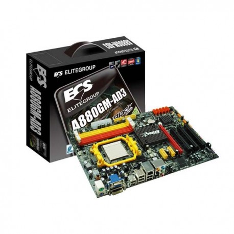 ECS A880GM-AD3 AM3 AMD880G DDR3