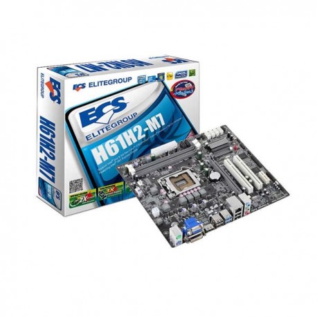 ECS H61H2-M7 LGA1155 Intel H61 DDR3 USB3 SATA3