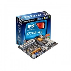 ECS X77H2-A3 LGA 1155 Intel H77 DDR3 USB3 SATA3