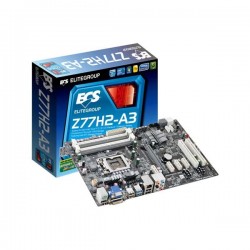 ECS Z77H2-A3 LGA 1155 Intel Z77 DDR3 USB3 SATA3