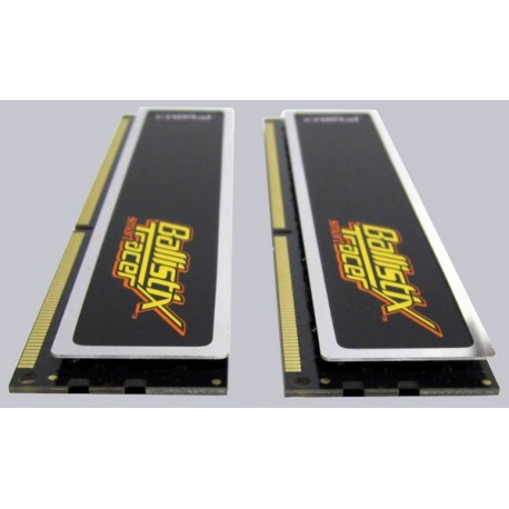 CRUCIAL Memory PC 2x 2GB DDR3 PC-12800 [Ballistix Smart Tracer BL2KIT25664ST1608RG]