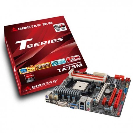 Biostar TA75M FM1 AMD75 DDR3 SATA3 USB3