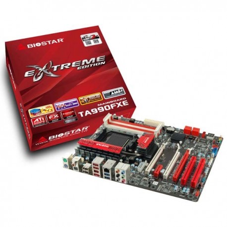 Biostar TA990FXE AM3 AMD990FX DDR3 2000 USB3 SATA3 Remote 50000