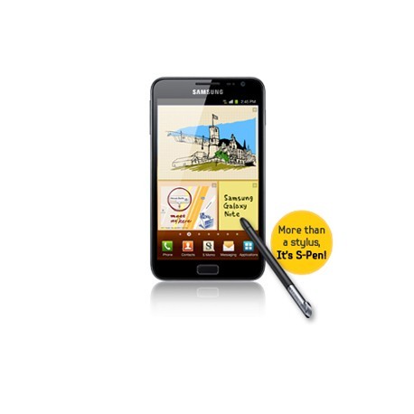 SAMSUNG Galaxy Note - Blue (Black) [GT-N7000ZBAXSE]