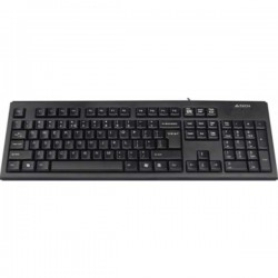 A4Tech KR-83 COMFORTKEY ROUNDED EDGE KEYBOARD PS2 BLACK