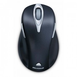 Microsoft Wireless Laser Mouse 5000 1.0 Mac Win USB Metallic Black