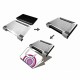 Cooler Master Notepal U1 Silver with 1 FAN