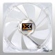 Xigmatek CLF-F1251 12CM LED Fan 3-pin Transparent Blades Blue LED