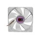 Xigmatek CLF-F1252 12CM LED Fan 3-pin Transparent Blades Red LED