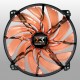 Xigmatek XLF-F1703 17CM White LED 3-pin Orange Blades