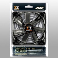 Xigmatek XLF-F1455 14CM White LED 3-pin Transparent Black Blades
