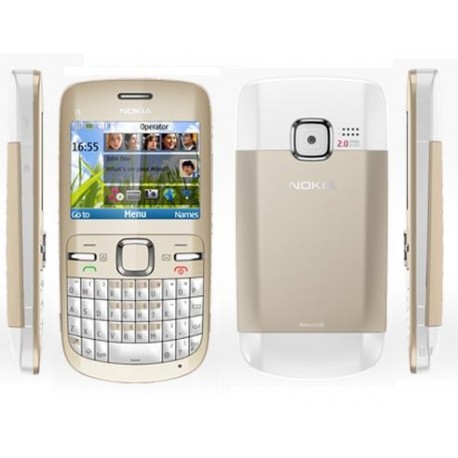 NOKIA C3 - Golden White