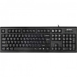 A4Tech KRS 85 COMFORTABLE A SHAPE KEYBOARD USB BLACK US