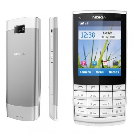 NOKIA X3-02 - White Silver