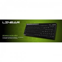 E-Blue Linear Slim Keyboard Multimedia